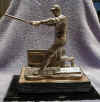 Michael Ricker pewter statue - Autographed - (limited to 240 pieces) (11")